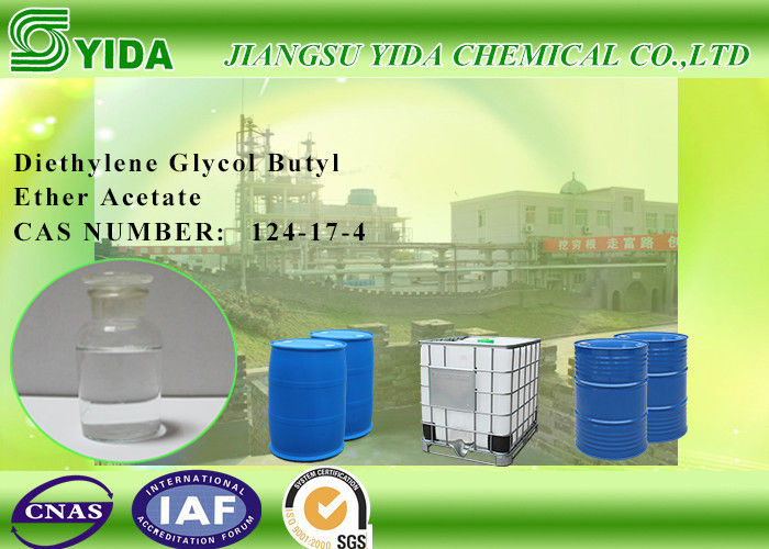 DBA Cas No 124-17-4 diethylene Glycol Monobutyl Ether Acetate Colorless and transparent liquid