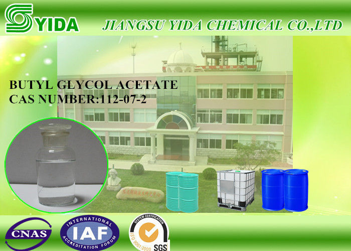 BGA Dissolve Ethyl Cellulose , Polystyrene , Rubber Nitro Cotton Ethylene Glycol Monobutyl Ether Acetate Cas No 112-07-2