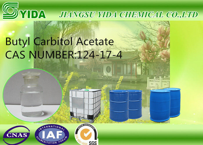Coalescing Solvent Butyl Carbitol Acetate Cas No 124-17-4 With Excellent Film Formation